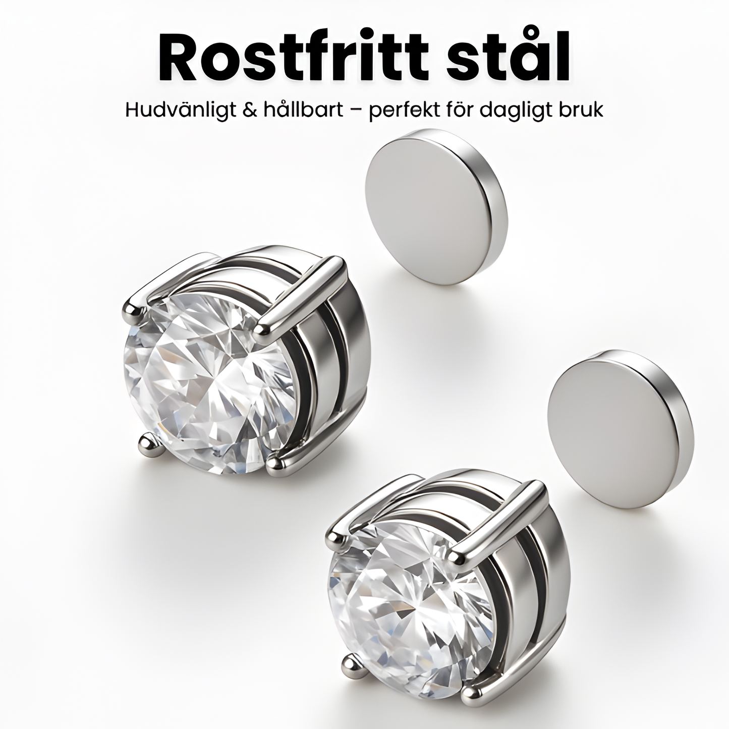 Magnetta - Slipp smärta, risker & hål med magnetiska örhängen